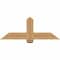 Ekena Millwork Eugene Smooth Timber Gable Bracket, Western Red Cedar, 48"W x 18"H x 5 1/2"D x 5 1/2"F, 9/12 Pitch GBW048X18X0606EUG00SWR - alternate 1